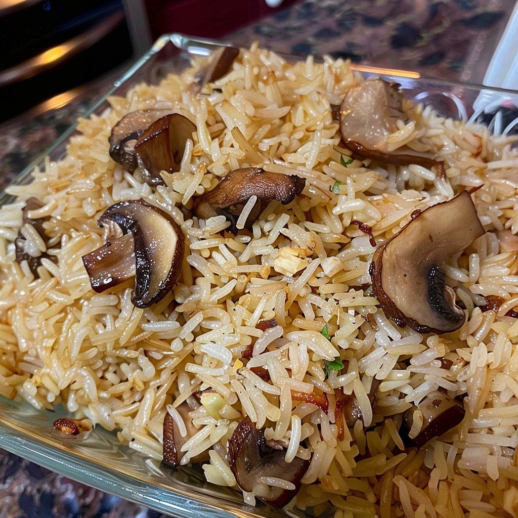  Vegan Mushroom Rice
