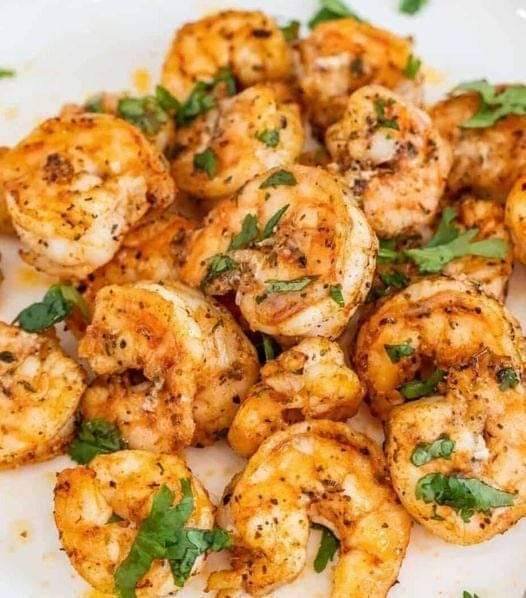 Air Fryer Garlic Prawns Recipe