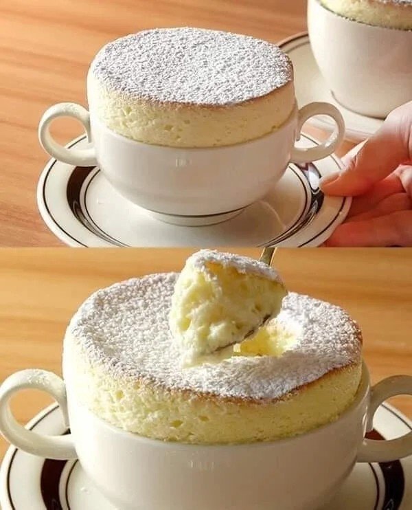 Vegan Vanilla Soufflé-Inspired Dessert