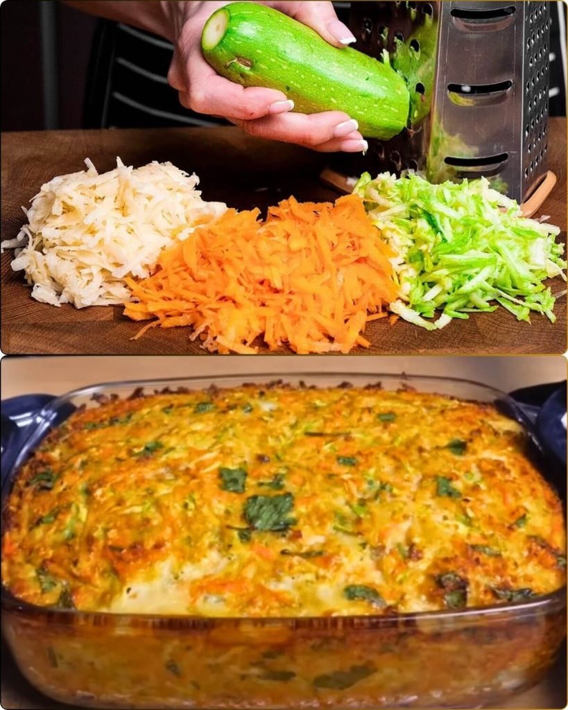 Vegan No-Fry Veggie Bake